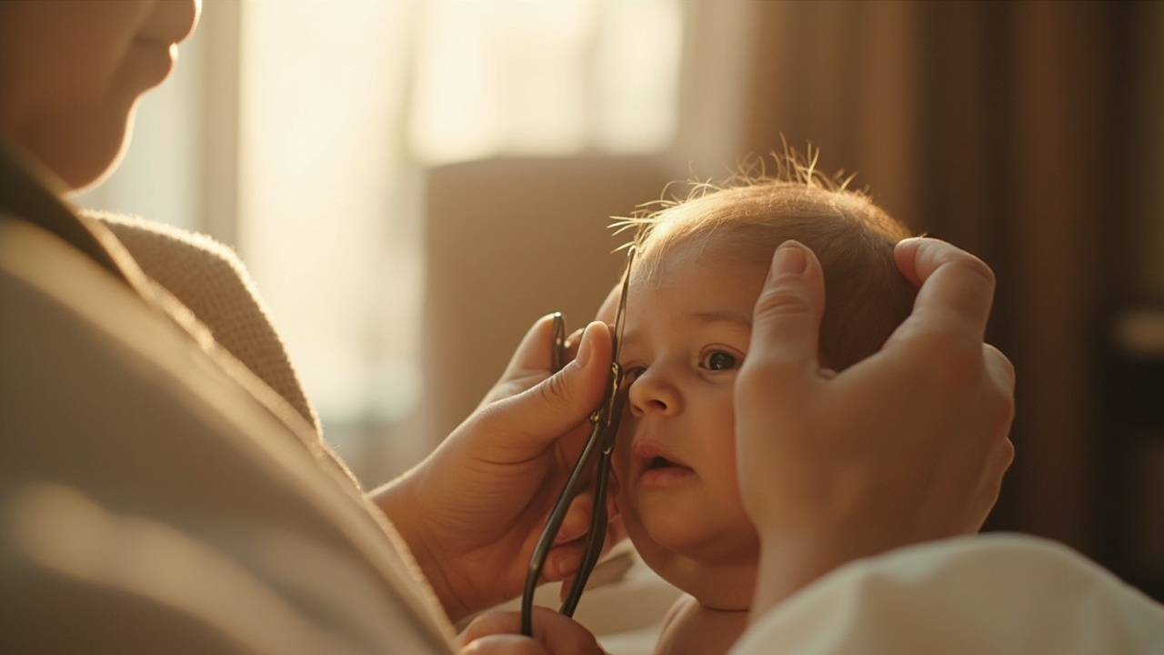 première coupe du bébé : quand couper et conseils sûrs