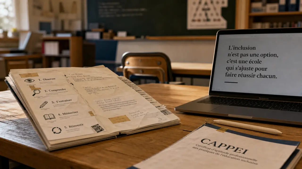 Enseignement spécialisé : CAPPEI, publics et cadre France-Belgique en classe