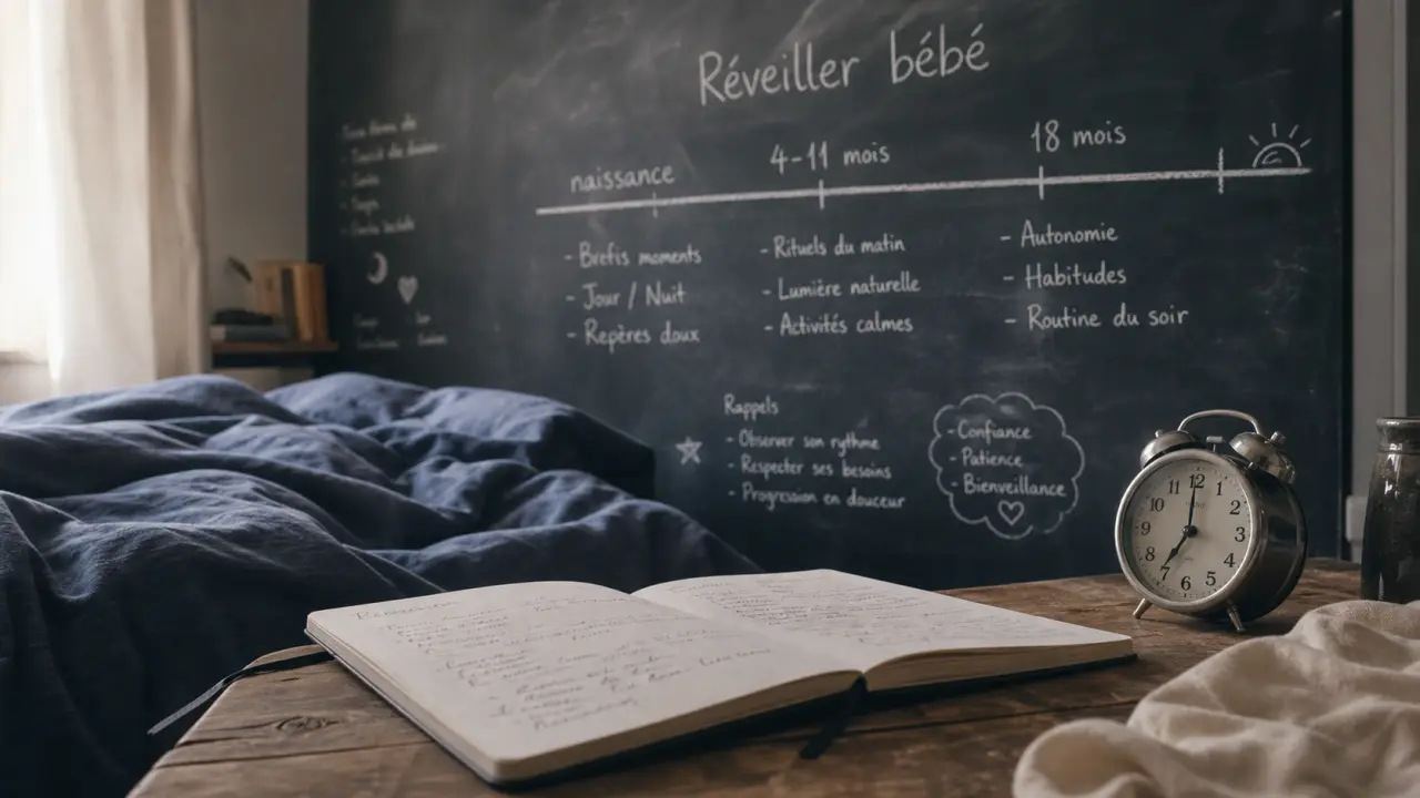 Faut il reveiller bebe sieste trop longue : repères d’âge et réveil