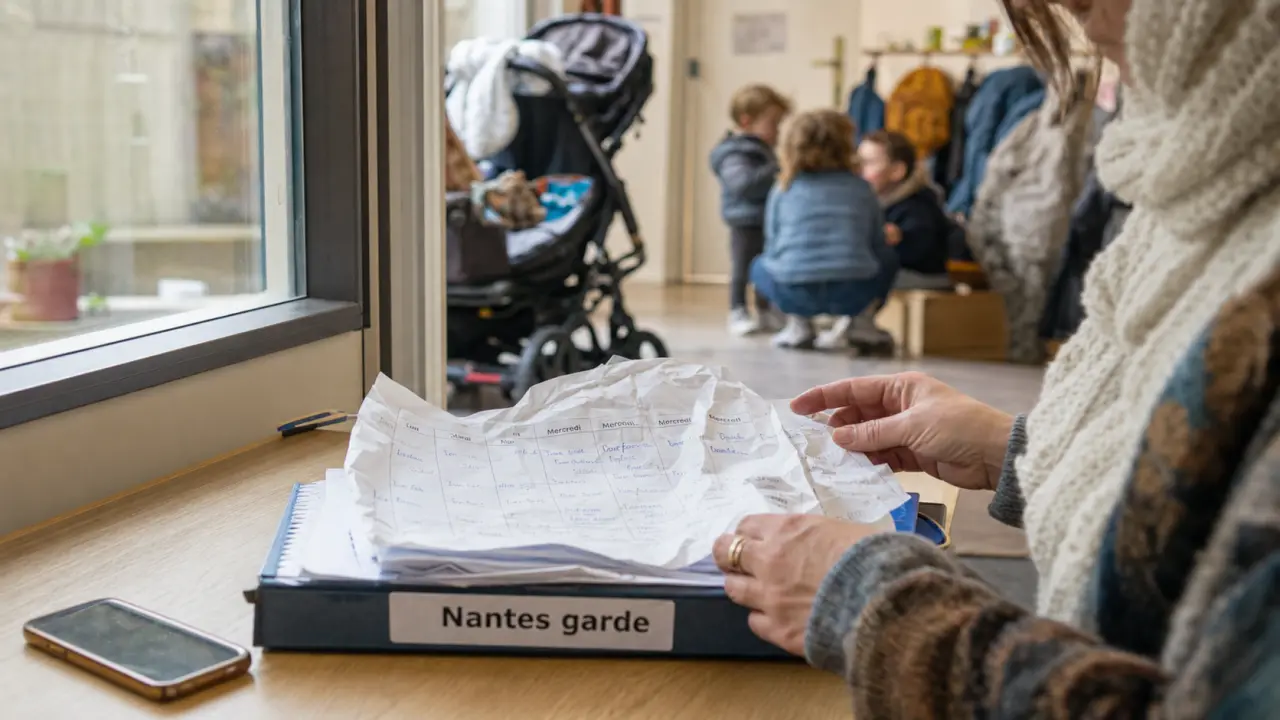 Garde d enfants Nantes : parent choisit un planning près d’enfants