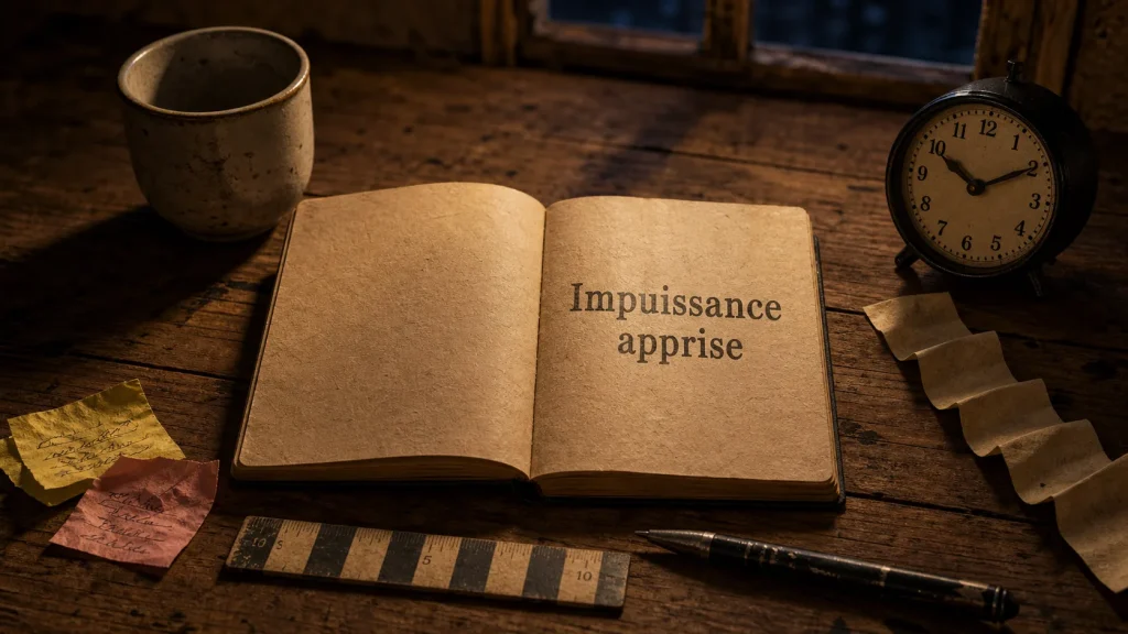 Impuissance apprise : quand l’absence de contrôle finit par faire renoncer