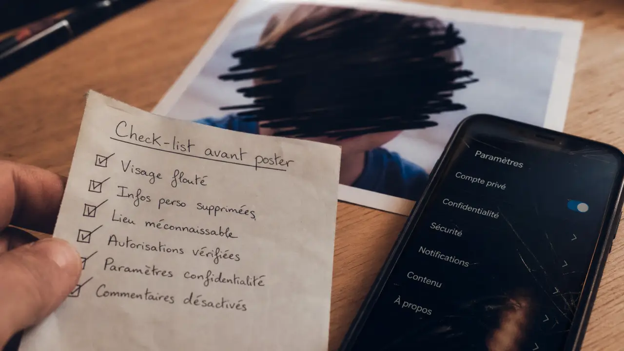 Protéger ses enfants sur les réseaux sociaux : compte privé et check-list de confidentialité