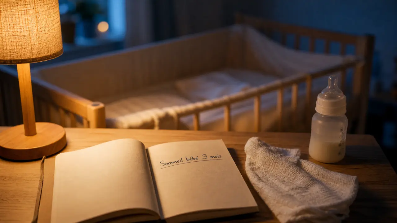Temps sommeil bébé 3 mois : siestes et réveils fréquents
