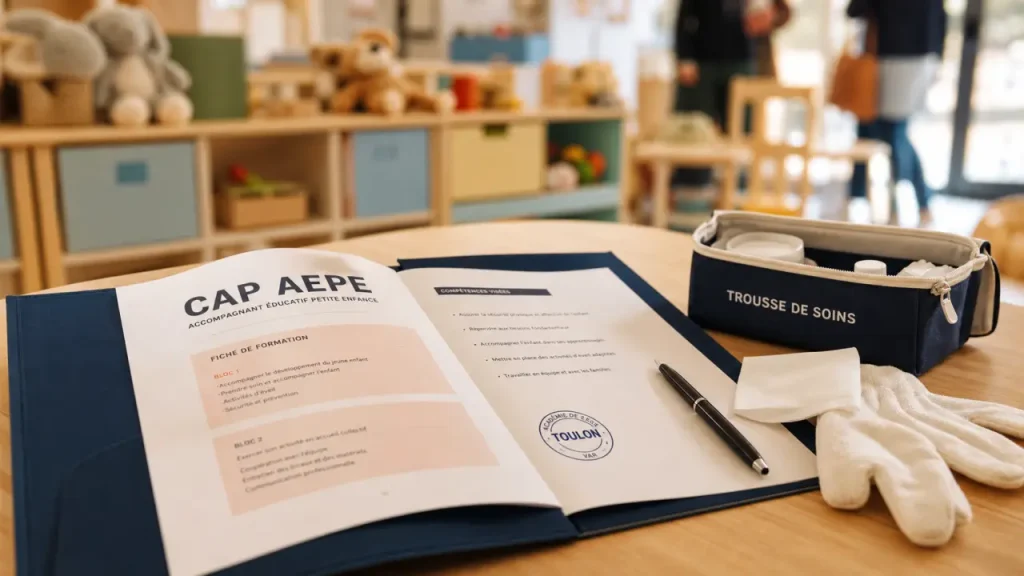 CAP AEPE à Toulon : choisir le bon format entre 1 an, alternance et e-learning