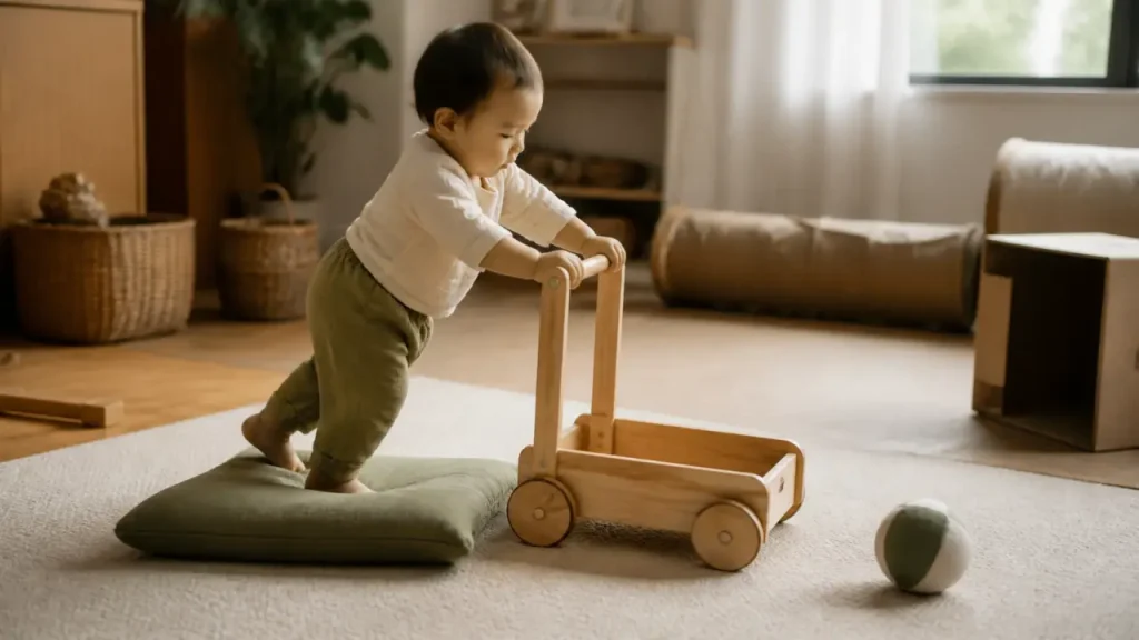Bébé de 18 mois : activités physiques à la maison, au parc et erreurs à éviter