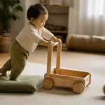 Bébé de 18 mois : quelle activité physique pour bebe 18 mois, marche entre repères à la maison