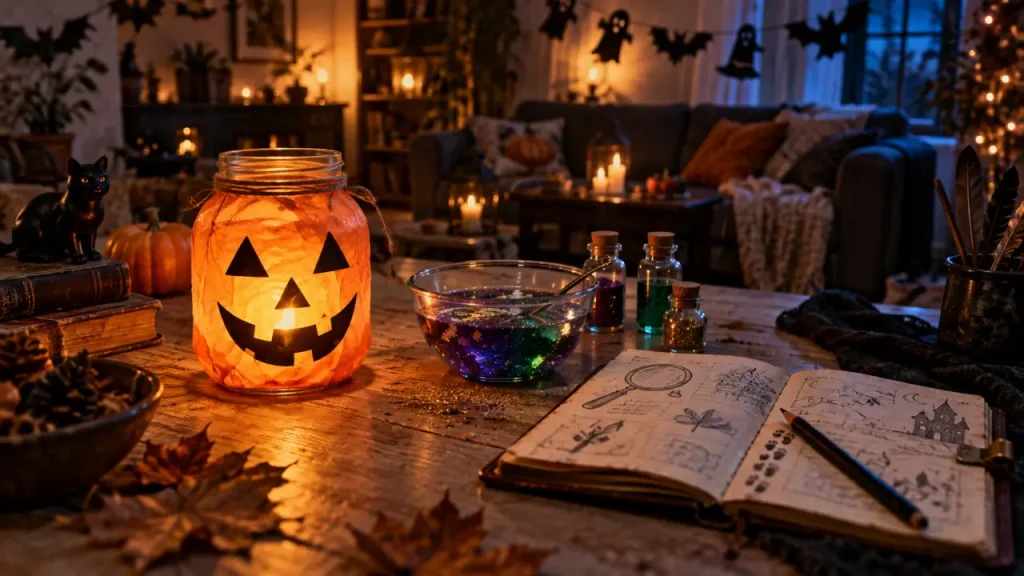 Activités Halloween enfants : 4 ateliers simples pour transformer la maison en repaire de monstres