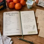 Budget alimentation famille 4 personnes : 185 à 255 € par semaine, panier repas
