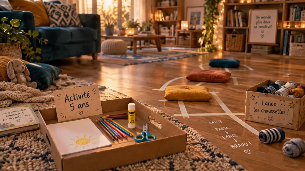 Activités enfants à 5 ans : des idées selon l’énergie, le lieu et le moment