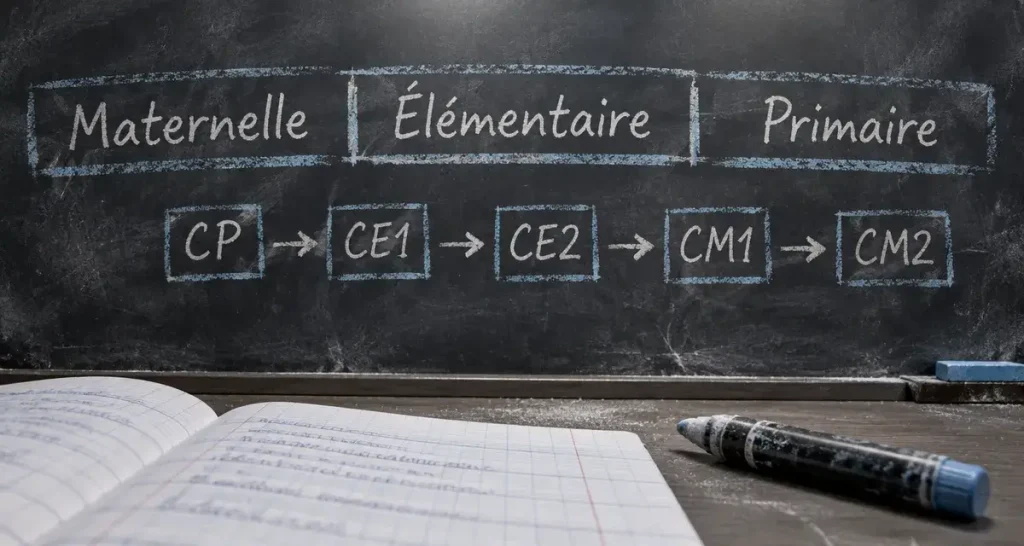 École primaire ou élémentaire : les 5 classes et les 3 cycles à connaître